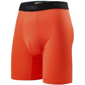 Stance Orange Compression Shorts Boxer Briefs